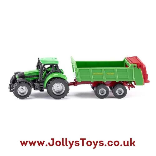 SIKU Die Cast Farm Vehicle with Trailer